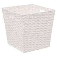 Cesto de arruma&ccedil;&atilde;o COSTA  branco 31cm