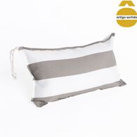 Almofada praia imperme&aacute;vel riscas