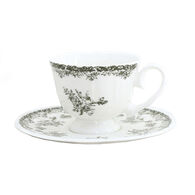 Ch&aacute;vena com pires FLORA verde 17cl