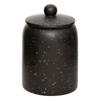 Frasco decorativo WONJ preto 15x10cm