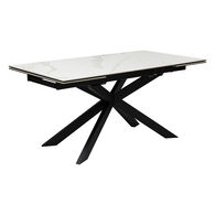 Mesa de jantar extensível BOOT efeito mármore,  Mesa de jantar extensível BOOT efeito mármore