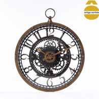 Relógio de parede meca 27cm,  Relógio de parede meca 27cm