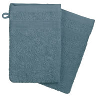 Conjunto de 2 luvas de banho PRAIA azul,  Conjunto de 2 luvas de banho PRAIA azul