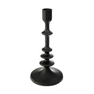 Candelabro FEEL preto 25,5cm