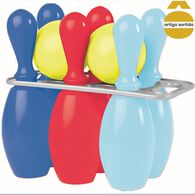 Jogo bowling de praia