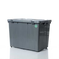 Caixa de arrumação EUROPA cinza 150l,  Caixa de arrumação EUROPA cinza 150l