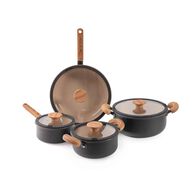 Trem de cozinha 4 pe&ccedil;as FARM preto