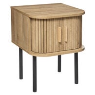 Mesa de cabeceira bege COLVA,  Mesa de cabeceira bege COLVA