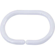 12 argolas para cortinas de banho