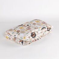 Edredão multicolor em poliéster 160x220cm