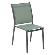 Cadeira empilhável ESSENTIA verde,  Cadeira empilhável ESSENTIA verde