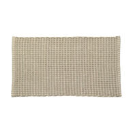 Tapete wc MIMETISME bege em algod&atilde;o 50x90cm