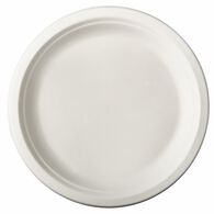 Conjunto pratos em cana de a&ccedil;&uacute;car 23cm