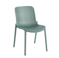 Cadeira BARI verde sem bra&ccedil;os
