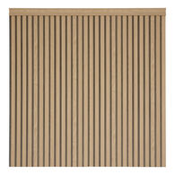 Conjunto de 4 pain&eacute;is decorativos BENY bege 100cm