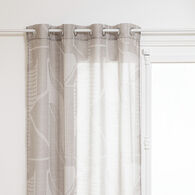 Cortina Arca Jacquard Cinza 135x240cm