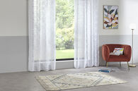 Cortina Jacquard Sama Branca