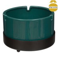 Cinzeiro CARAVANE em cer&acirc;mica e metal