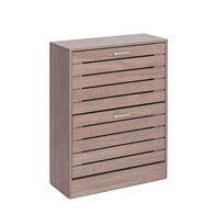 Sapateira ripada com 2 gavetas 84cm