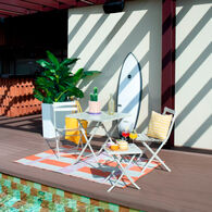 Mesa dobr&aacute;vel GREENSBORO quadrada argile