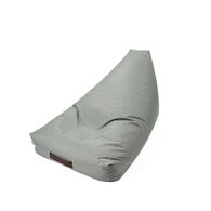 Pufe pirâmide impermeável cinza 100cm