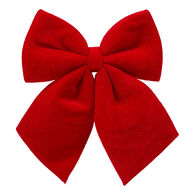 La&ccedil;o de veludo vermelho 