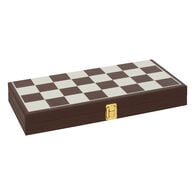 Jogo gamão e xadrez JULE castanho,  Jogo gamão e xadrez JULE castanho