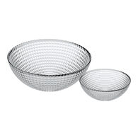 Conjunto de saladeira e 6 taças GENERATION em vidro