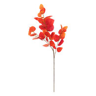 Haste eucalipto artificial vermelho 92cm