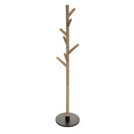 Cabide WILD castanho em mdf 178cm,  Cabide WILD castanho em mdf 178cm