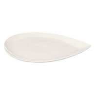 Travessa branca GOTA em porcelana 30x40cm,  Travessa branca GOTA em porcelana 30x40cm