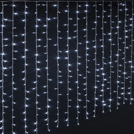 Cortina luminosa de natal branco frio 300 leds,  Cortina luminosa de natal branco frio 300 leds