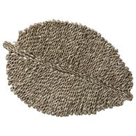 Individual FOLHA castanha em seagrass,  Individual FOLHA castanha em seagrass