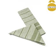 Conjunto de 2 guardanapos em algod&atilde;o reciclado