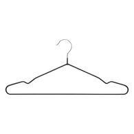 Conjunto De 5 Cabides Preto De Metal