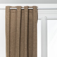 Cortina AUTOMNE bouclette taupe isolante 140x260cm