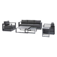 Conjunto de jardim ALLURE cinza escuro