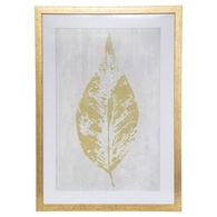 Quadro decorativo com folha BLAD 70x1,6x50cm,  Quadro decorativo com folha BLAD 70x1,6x50cm