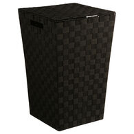 Cesto de roupa wc preto,  Cesto de roupa wc preto