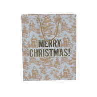 Saco de oferta merry christmas 33x27x12cm