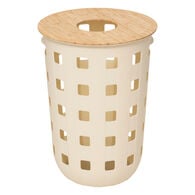 Cesto de roupa suja HARMONY bege 60l