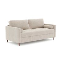 Sof&aacute; Cama Paris Bege 3 Lugares