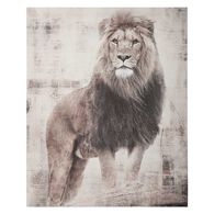 Quadro decorativo le&atilde;o