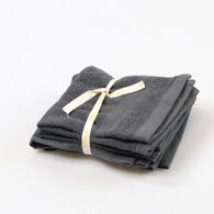 Conjunto de 4 toalhas de mão FLOW cinza