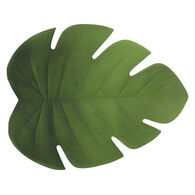 Individual de mesa folha verde 47x37cm,  Individual de mesa folha verde 47x37cm