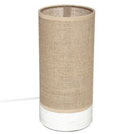 Candeeiro de mesa ELVA bege 27cm