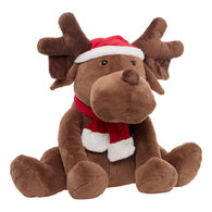 Figura Rena com gorro e cachecol 100cm
