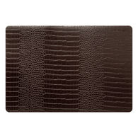 Individual de mesa CROCO castanho 33x49cm