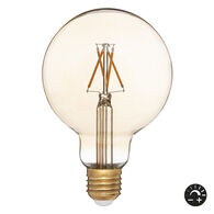 L&acirc;mpada VINTAGE ambar led g95 2w e27