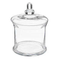 Frasco de vidro com tampa